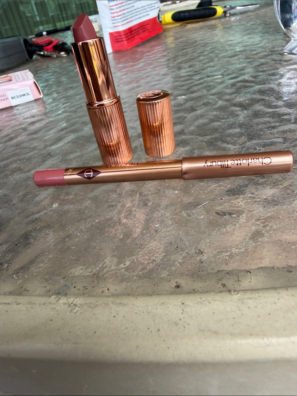 Charlotte Tilbury Pillow Talk Lip Kit - Mauve Brown - Picture 5 of 6